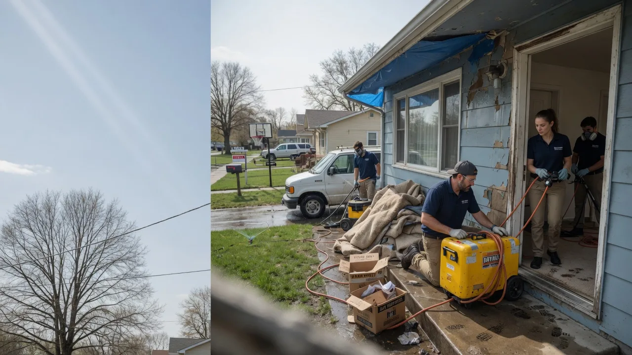 Basement Flood Cleanup in Leesport, PA near me